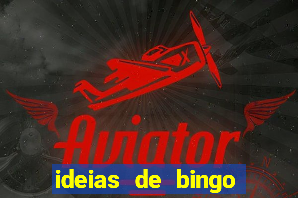 ideias de bingo para o natal